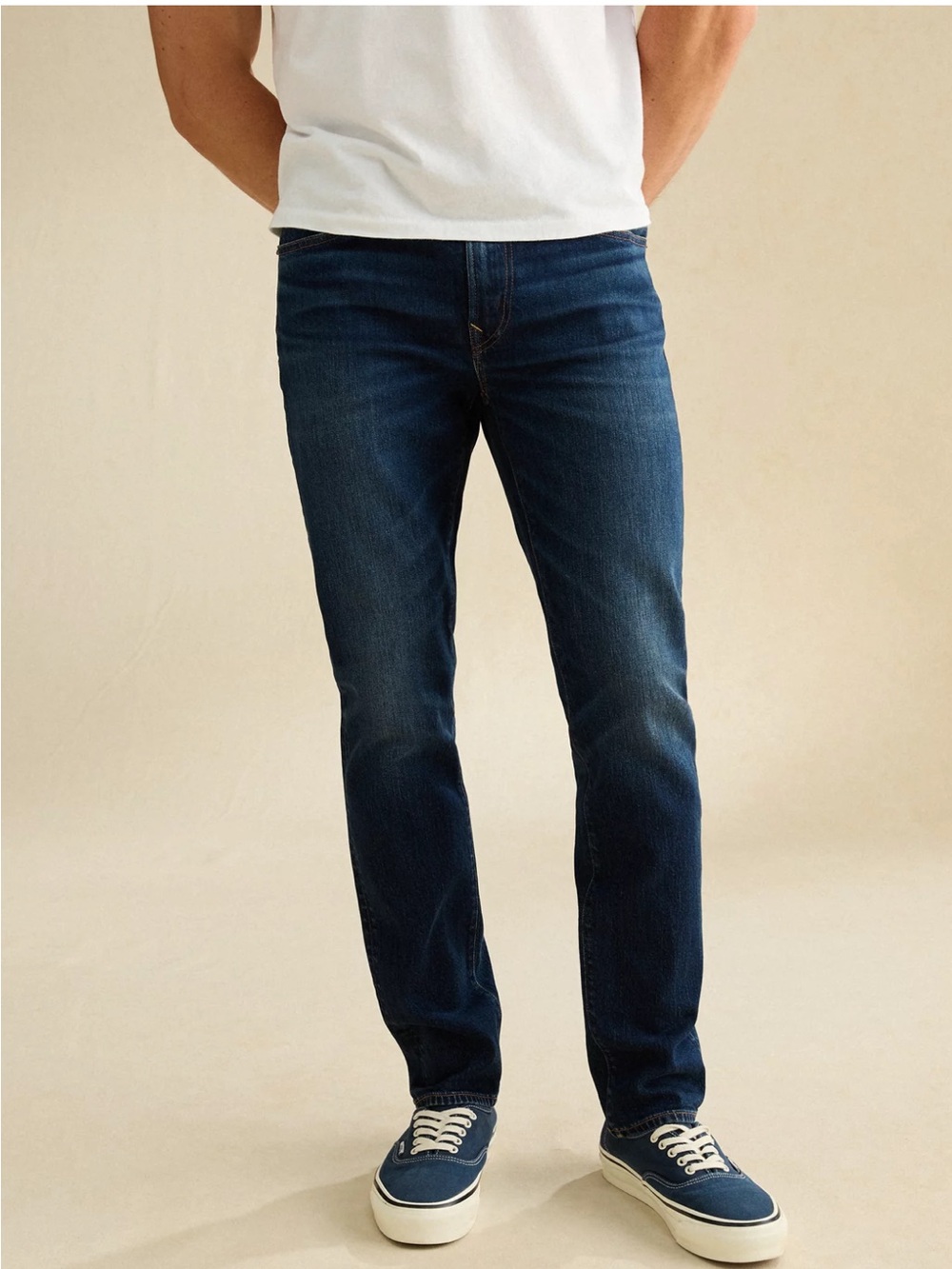 AMERICAN EAGLE Men’s Slim Jean Airflex+ Stretch - Midnight Blue - 36x30